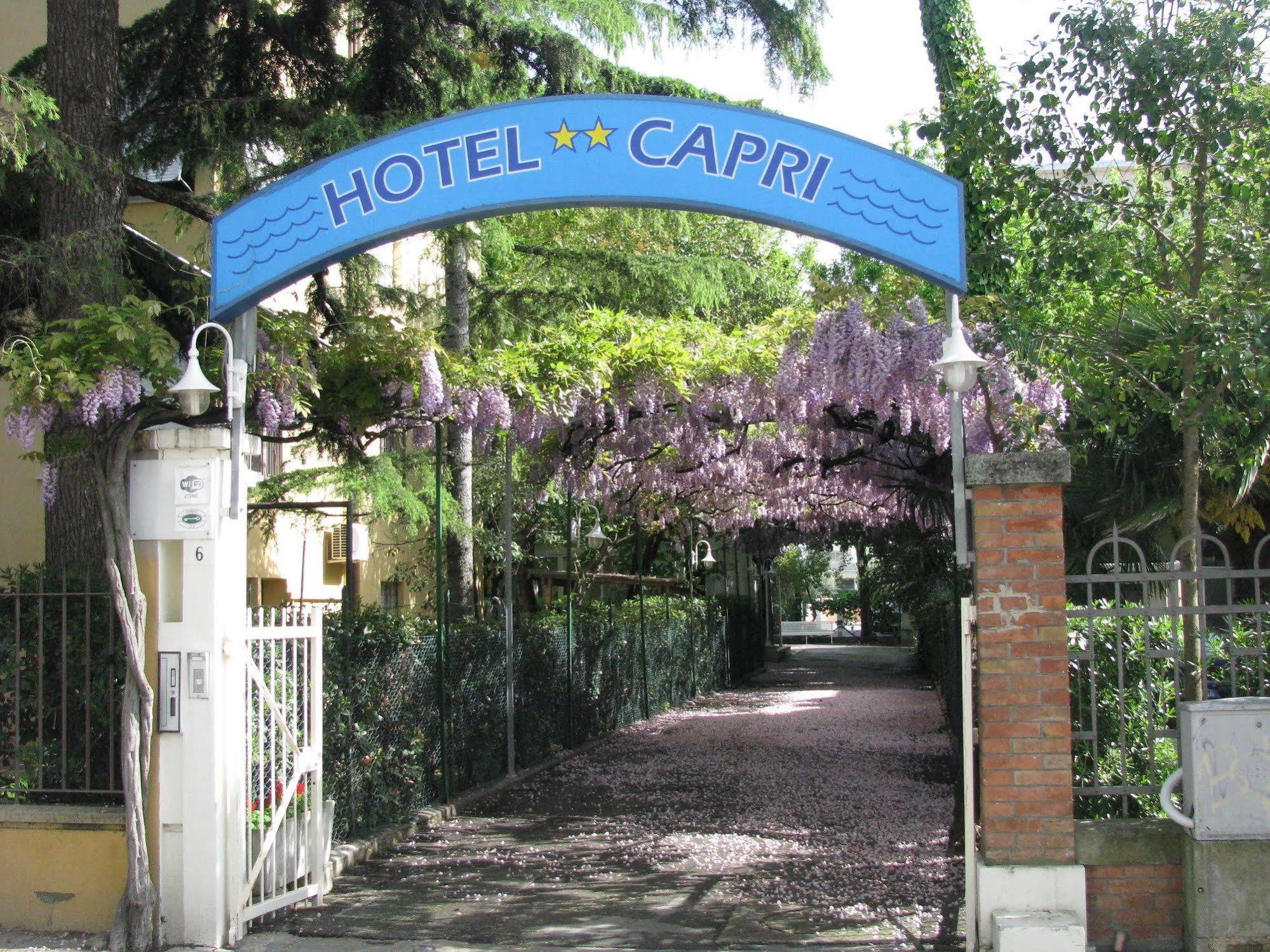 Hotel Capri ريميني المظهر الخارجي الصورة